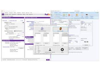 fedex and ups carrier interfaces to dimensional weighing
