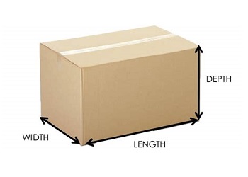 how to measure a package for dimensions