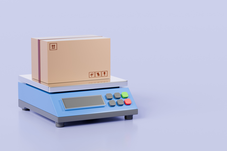 An illustration of a static dimensioning system